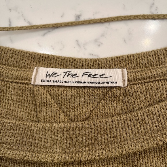 We the Free Snowy Thermal Shirt in Sunstone - Picture 10 of 13